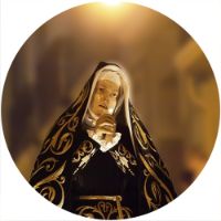 12'' Slipmat - Our Lady Statue 