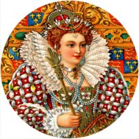 12'' Slipmat - Painted Queen 