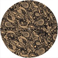 12'' Slipmat - Paisley BK-CR 