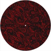 12'' Slipmat - Paisley BK-RD 