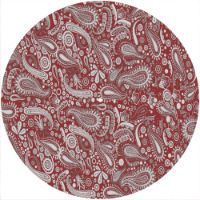 12'' Slipmat - Paisley RD-GY 