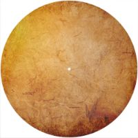 12'' Slipmat - Paper Parchment Texture Medium 1 