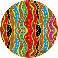 12'' Slipmat - Pop Art Pattern 1 