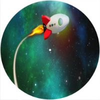 12'' Slipmat - Rocket 1 