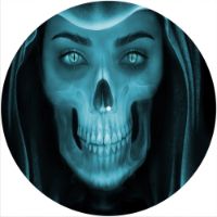 12'' Slipmat - Skull Design 1 