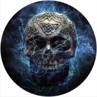 12'' Slipmat - Skull Design 2 