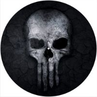 12'' Slipmat - Skull Design 3 