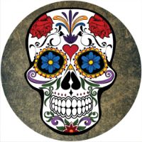12'' Slipmat - Skull Sugar 1 