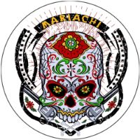 12'' Slipmat - Skull Tattoo 