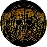 12'' Slipmat - Skull Virus 