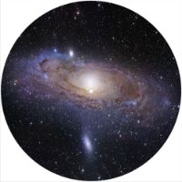 12'' Slipmat - Space - Andromeda Galaxy 