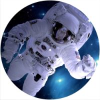 12'' Slipmat - Space - Astronaut 2 