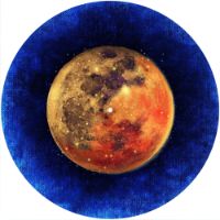 12'' Slipmat - Space - Moon Effect 1 