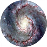 12'' Slipmat - Space - Spiral Galaxy 