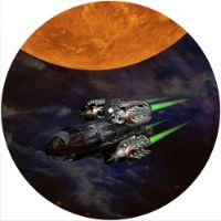 12'' Slipmat - Space Ship 1 