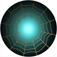 12'' Slipmat - Spider Web 2 