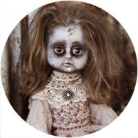 12'' Slipmat - Spooky Doll 1 