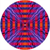 12'' Slipmat - Square Burst 1 