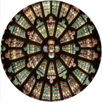 12'' Slipmat - Stained Glass 5 