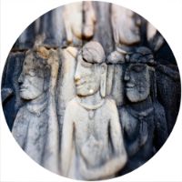 12'' Slipmat - Stone Figures 1 