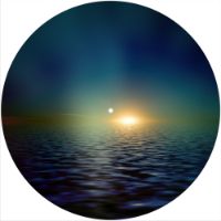 12'' Slipmat - Sunset Sea 1 