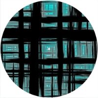 12'' Slipmat - Tartan Abstract 2 