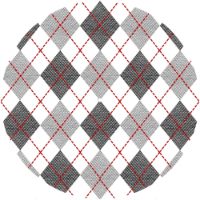 12'' Slipmat - Tartan Argile 