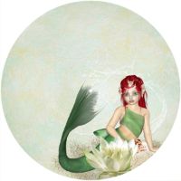 12'' Slipmat - Texture Mermaid 