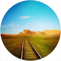 12'' Slipmat - Train Track 1 