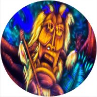12'' Slipmat - Tribal Warrior 1 