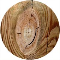 12'' Slipmat - Wood Split 1 
