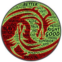 12'' Slipmat - Words of Conflict 1 