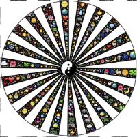 12'' Slipmat - Ying Yang Stripes 