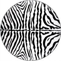 12'' Slipmat - Zebra 1 