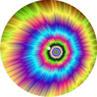 7'' Slipmat - Tie Dye
